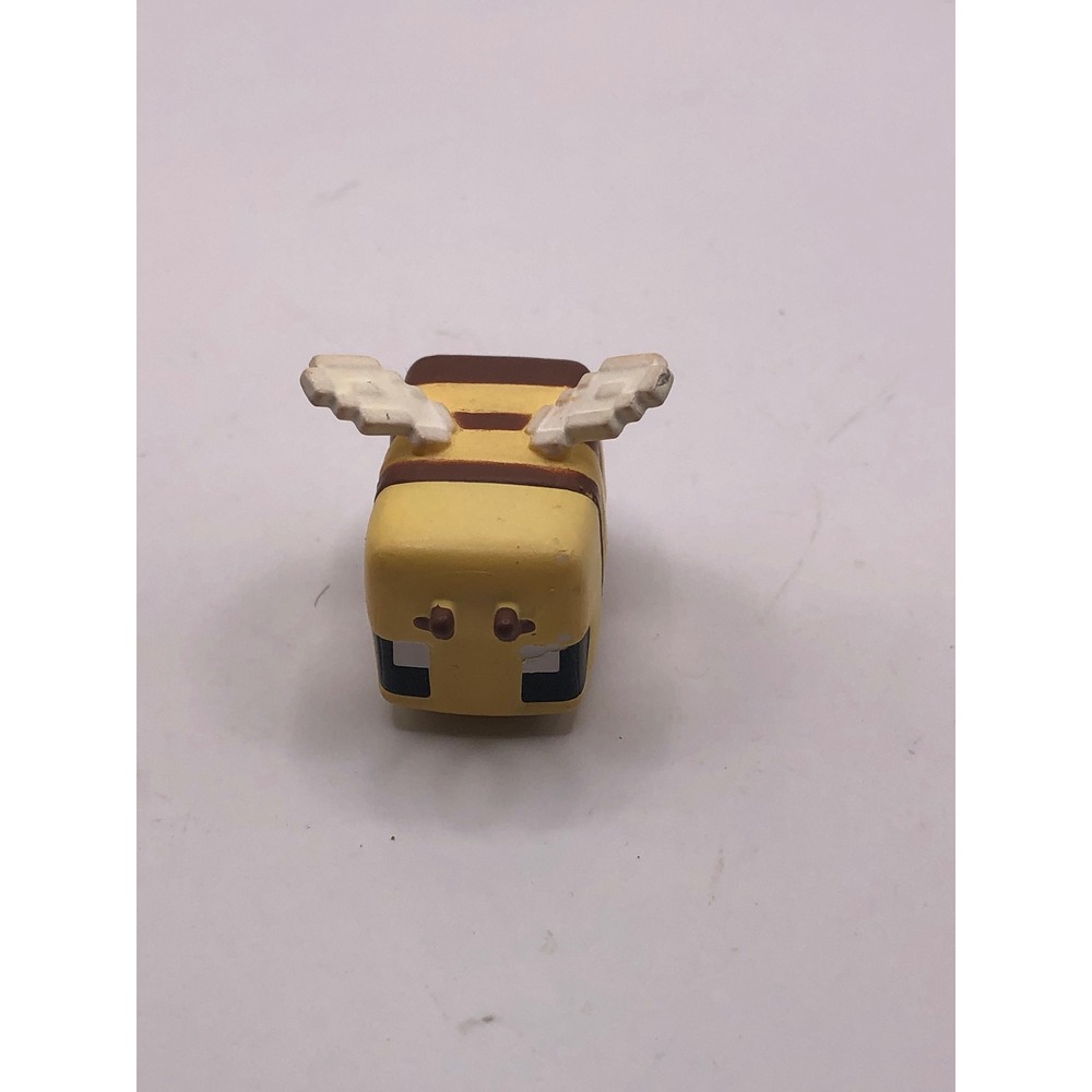 Minecraft Bee Mini Figure Mojang Collectible Toy Yellow Brown Striped